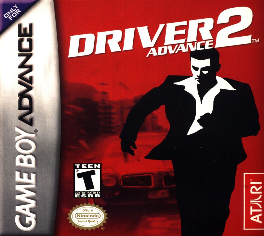 Driver 2 Advance box art for GameBoy Advance